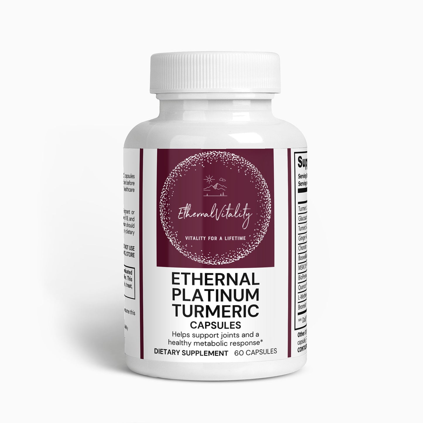 Ethernal Platinum Turmeric