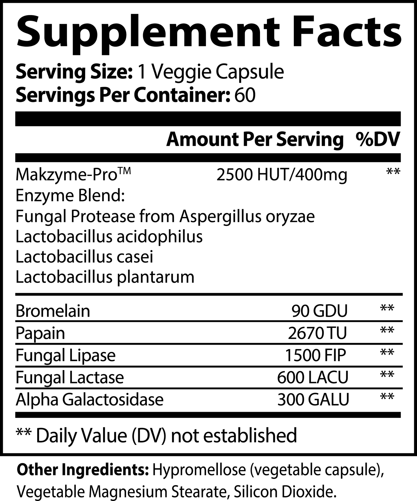Ethernal Digestive Enzyme Blend
