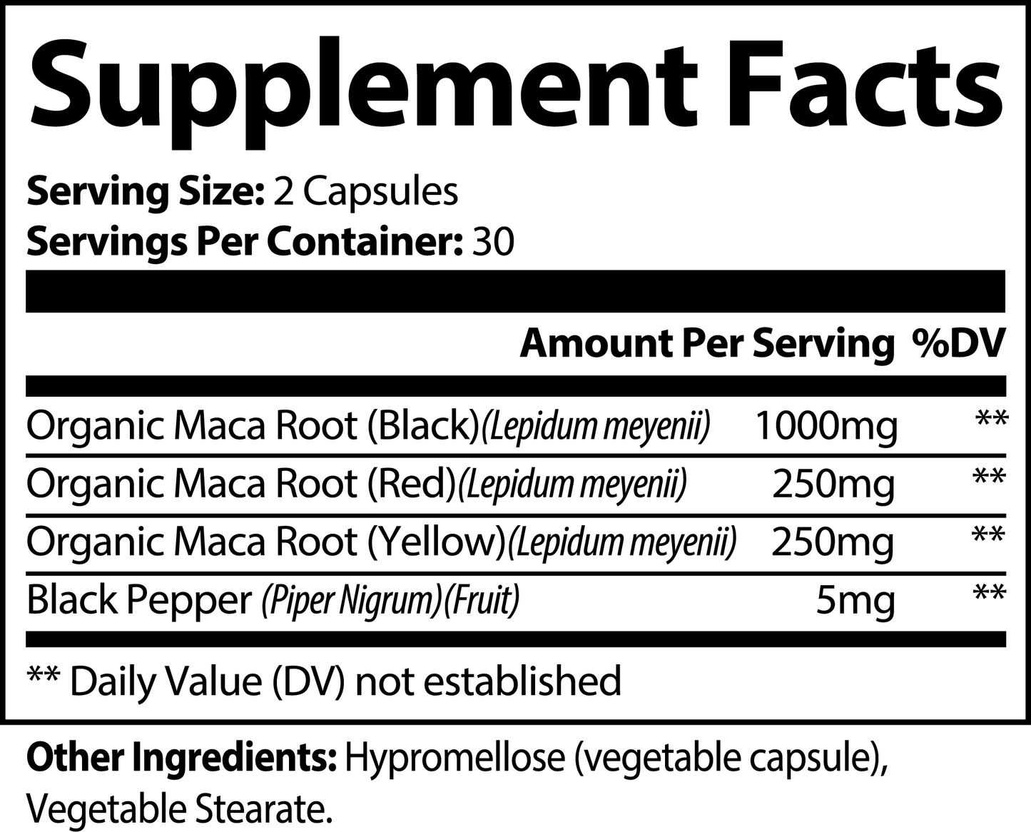 Ethernal Maca Plus