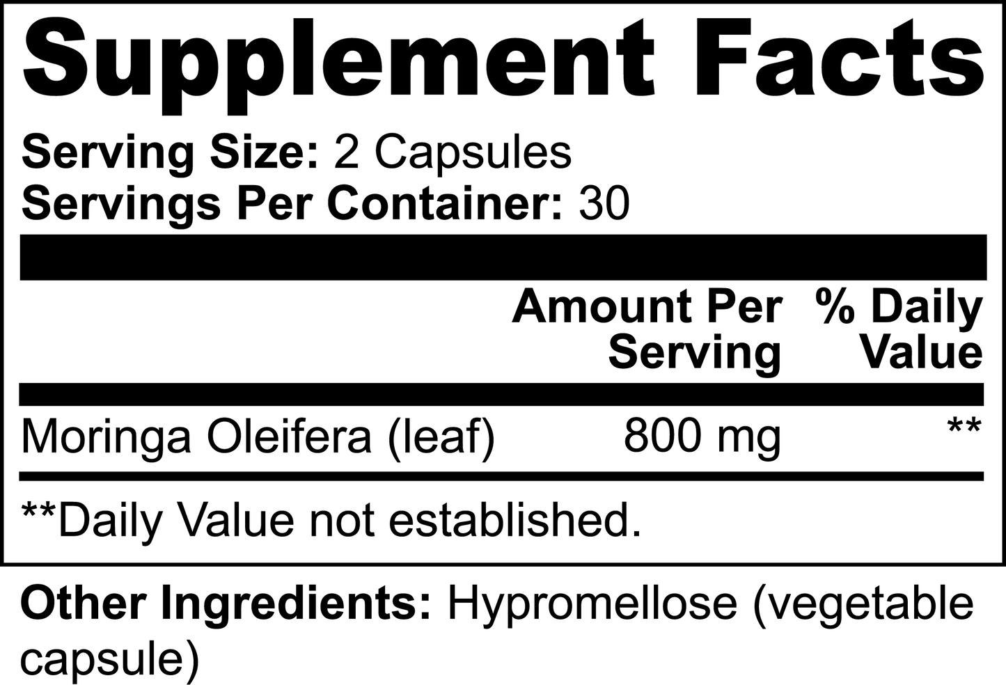Ethernal Moringa Pure
