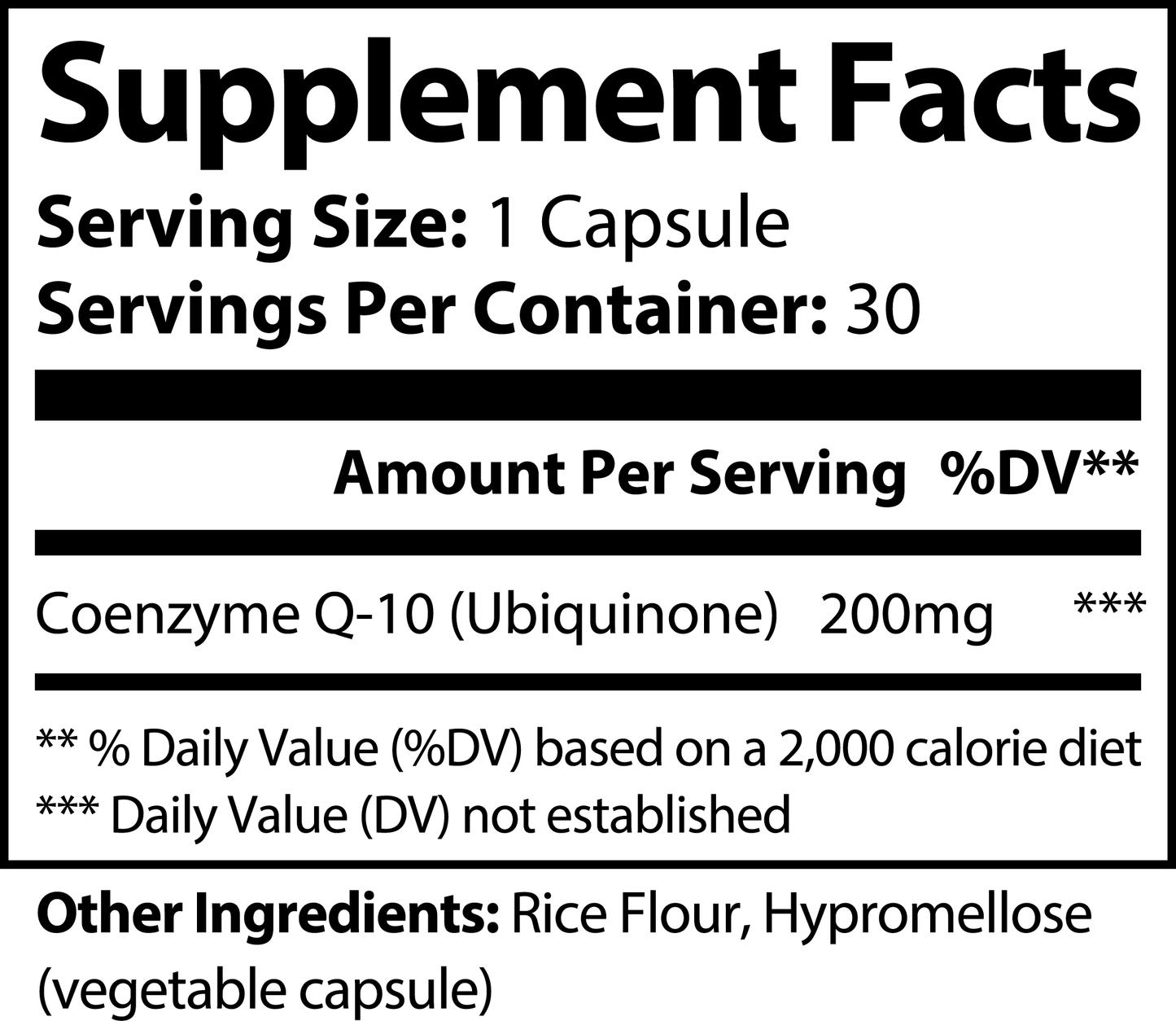 Ethernal CoQ10 Ubiquinone